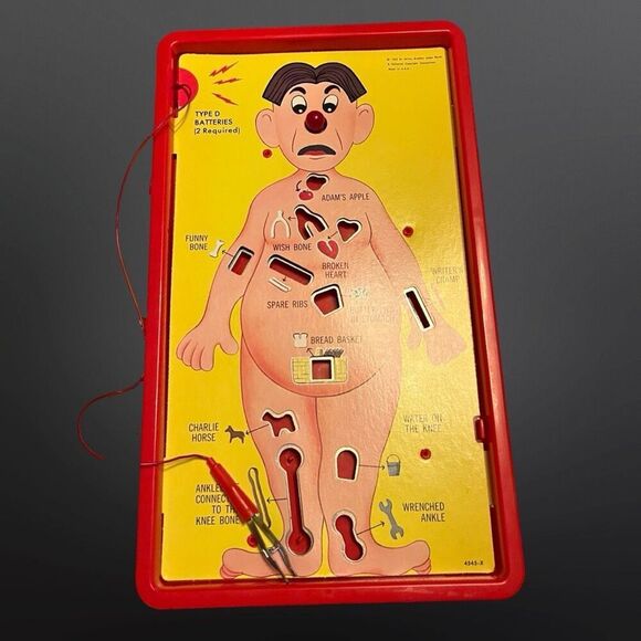 Vintage 1965 Milton Bradley #4545 Operation Game - Picture 4 of 13